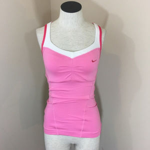 Pink Nike Athletic Tank Top